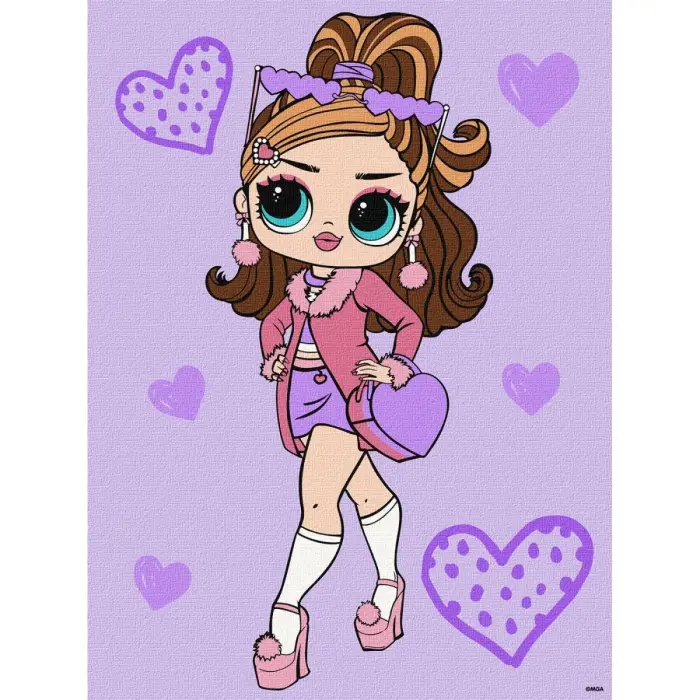 Картина по номерам "L.O.L. Surprise! Tweens. Fancy Gurl" 30х40 см