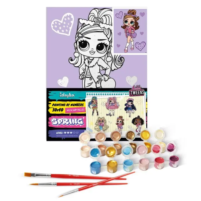 Картина по номерам "L.O.L. Surprise! Tweens. Fancy Gurl" 30х40 см