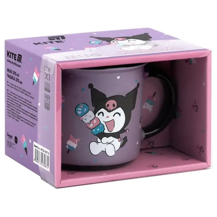 Чашка 370 мл, аниме Куроми Kuromi