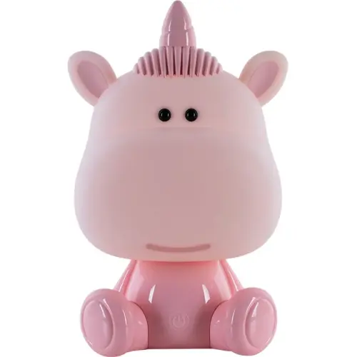 Светильник-ночник LED с аккумулятором Unicorn, розовый