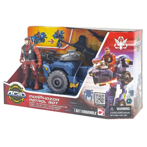 Игровой набор A.C.I.D. МорфоЗор Патрульный робот