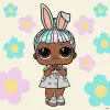Картина за номерами з фарбами металік "L.O.L. Surprise! Spring Bling Carats" 40х40 см