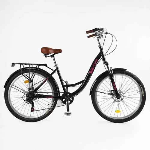 Велоcипед міський Corso «Viola» 26 дюймів VL-26633