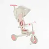Велосипед-трансформер 3-х колісний "Best Trike" матеріал рами - нейлон, переднє колесо EVA 10``, задні колеса EVA 8``, батьківська ручка, в коробці