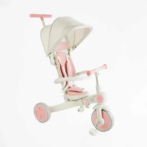 Велосипед-трансформер 3-х колісний "Best Trike" матеріал рами - нейлон, переднє колесо EVA 10``, задні колеса EVA 8``, батьківська ручка, в коробці