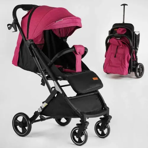 Візок прогулянковий дитячий "JOY Comfort" (рама сталь з алюмінієм, футкавер, підсклянник, телескопічна ручка)