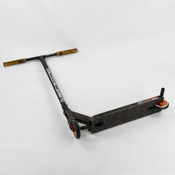 Самокат трюковий "Best Scooter. CRASH" (HIC-система, ПЕГИ, алюмінієвий диск і дека, колеса 110 мм PU, ширина керма - 57 см, в коробці)