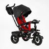 Велосипед-коляска Best Trike ПОВОРОТНЕ СИДІННЯ, СКЛАДНЕ КЕРМО, ФАРА МУЗИЧНА З USB,Bluetooth НАДУВНІ КОЛЕСА, ПУЛЬТ ВКЛЮЧЕННЯ СВІТЛА І ЗВУКУ