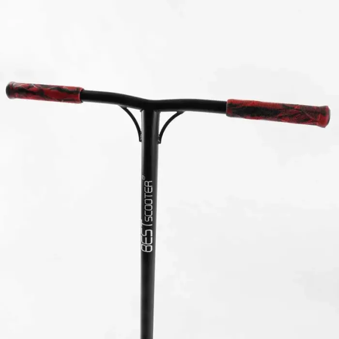 Самокат трюковий "Best Scooter" (HIC-система, ПЕГИ, алюмінієвий диск та дека з ПРИНТОМ, колеса PU, d = 110 мм, ширина керма - 60 см, в коробці)