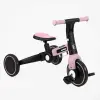 Велосипед 3-х колісний BS-11402 Best Trike колеса EVA переднє 8’’, заднє 6’’, нейлонова рама, трансформується у велобіг,підсвічування, в коробці