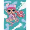 Картина по номерам " L. O. L. Surprise! Tweens Skate Dance Ali Dance" 30х40 см