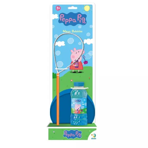 Мильні бульбашки "Mega Bubbles Свинка Пеппа / Peppa Pig". Об’єм 450 мл