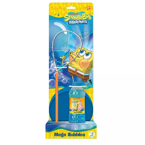 Мильні бульбашки "Mega Bubbles Губка боб / SpongeBob". Об’єм 450 мл