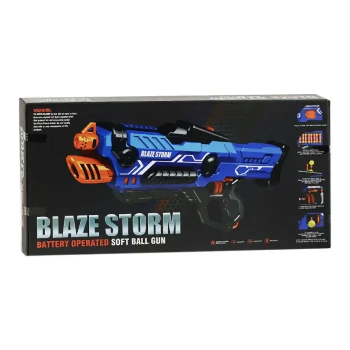 Уценка. Бластер "Blaze storm", на батарейках - Не стріляє