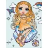 Картина по номерах "Rainbow High Poppy Rowan" 30х40 см