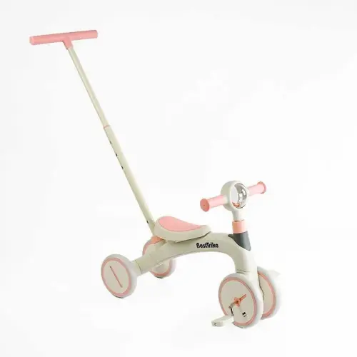 Велосипед 3-х кол. Best Trike (1) матеріал рами нейлон, колеса передні 8``, задні 6``, батьківська ручка, в коробці