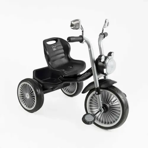 Велосипед 3-х колесный BS-67800 Best Trike (1) колеса EVA переднее 10”, заднее 8”, стальная рама, УКР. ВЗУЧИВАНИЕ, корзина, в коробке