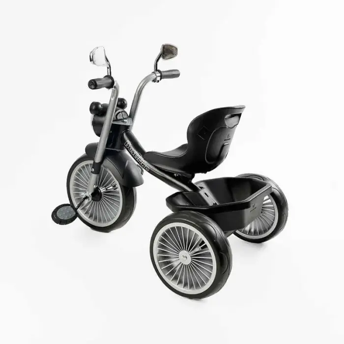 Велосипед 3-х колесный BS-67800 Best Trike (1) колеса EVA переднее 10”, заднее 8”, стальная рама, УКР. ВЗУЧИВАНИЕ, корзина, в коробке