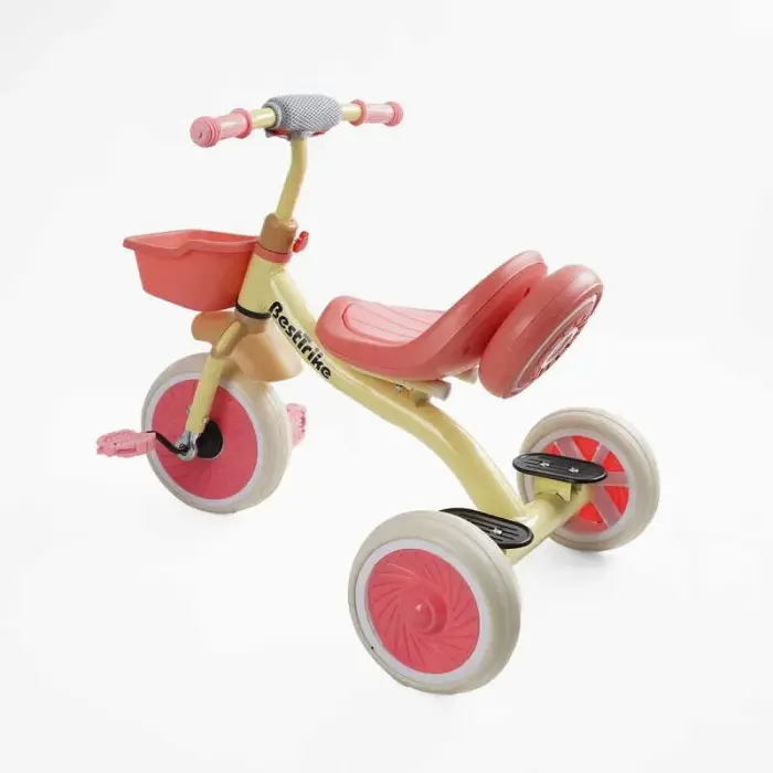 Велосипед 3-х колесный BS-41363 Best Trike (1) колеса EVA переднее 10ʼʼ, заднее 8ʼʼ, стальная рама, УКР.