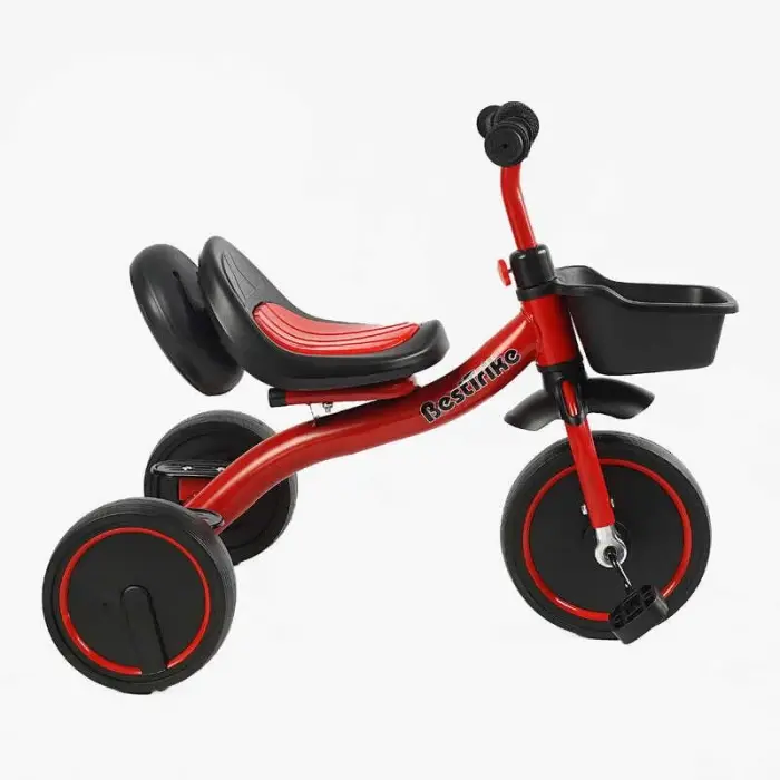 Велосипед 3-х колесный BS-44105 Best Trike (1) колеса EVA переднее 10ʼʼ, заднее 8ʼʼ, стальная рама, УКР.