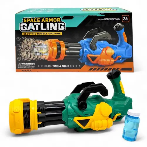Пузыркомет-генератор SPACE ARMOR GATLING (ЗЕЛЕНЫЙ)