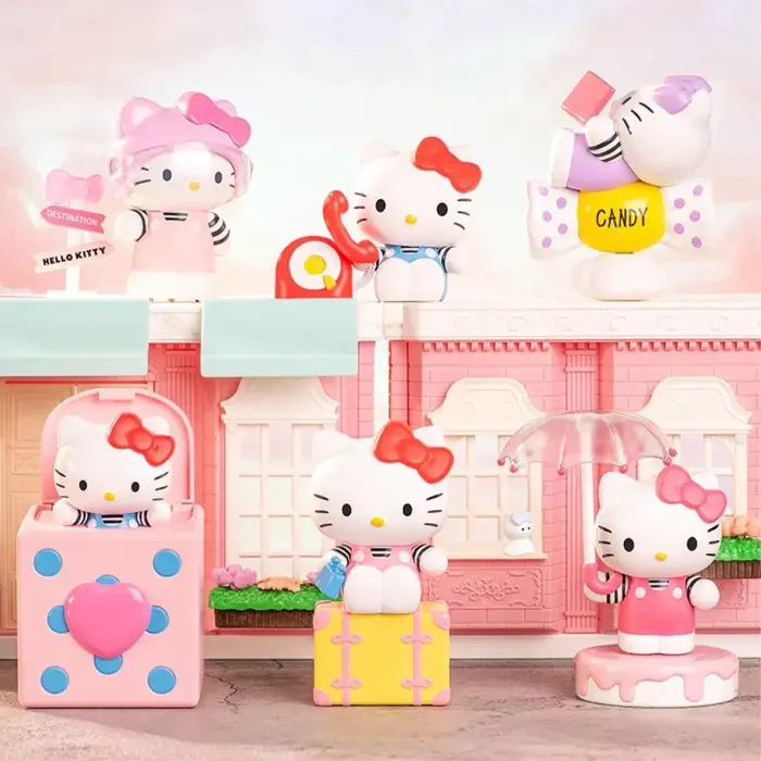 Механічна іграшка-сюрприз "POP TOP HELLO KITTY – МИЛИЙ СИГНАЛ" (мікс видів)