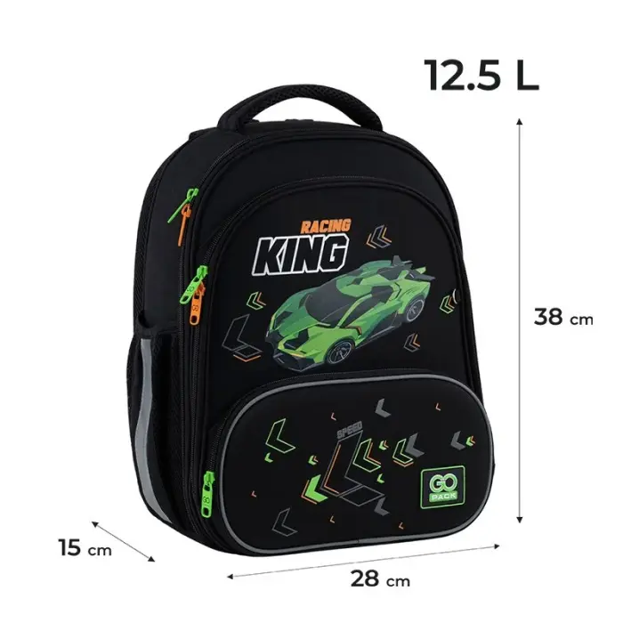 Рюкзак GoPack Education каркасний 597M-5 Rasing King