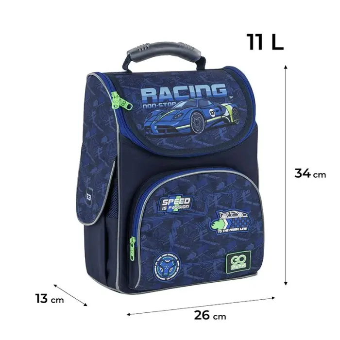 Рюкзак GoPack Education каркасний 5001S-6 Racing