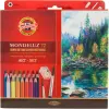 Олівці кол. аквар. Mondeluz, 72 шт.