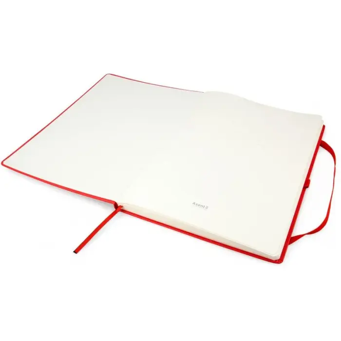 Книга записна Partner Grand, 210*295, 100 арк, кліт, червона