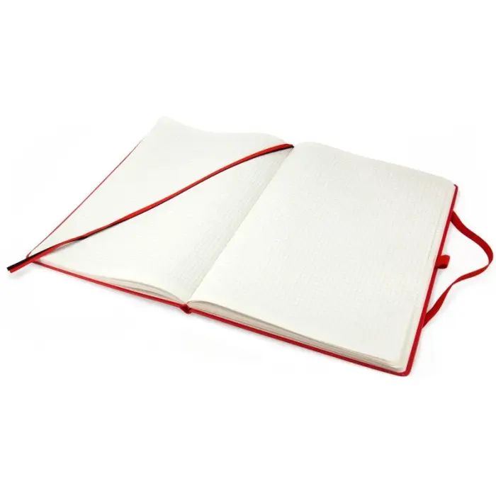 Книга записна Partner Grand, 210*295, 100 арк, кліт, червона