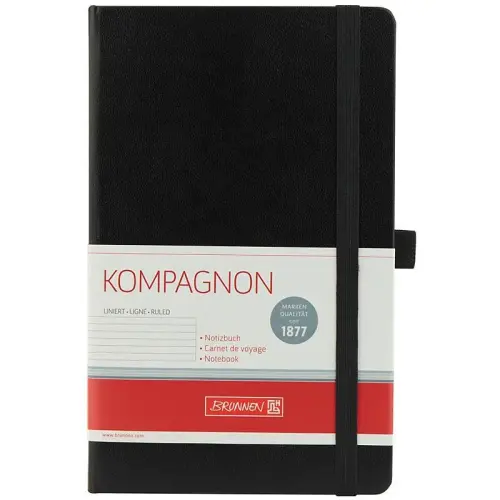 Книга записна Компаньйон чорн. А5 лінія