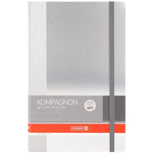 Книга записна Компаньйон Aluminium, А5, 96 арк.