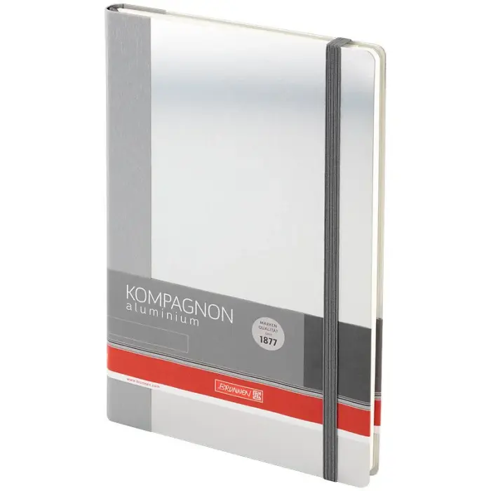 Книга записна Компаньйон Aluminium, А5, 96 арк.