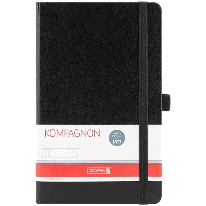 Книга записн. Компаньон черн. А5 точка