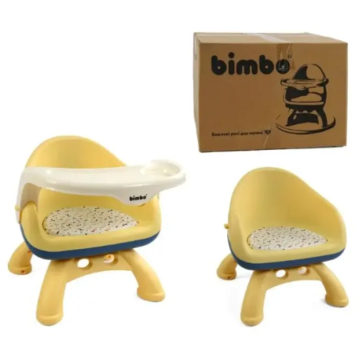 Стілець "Bimbo", розмір зі столиком: 45х37х38 см, м’яка сидушка, в коробці