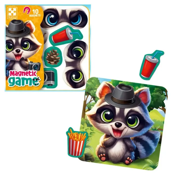 Гра розвиваюча Vladi Toys магнітна "Емоції Єнота" (укр)