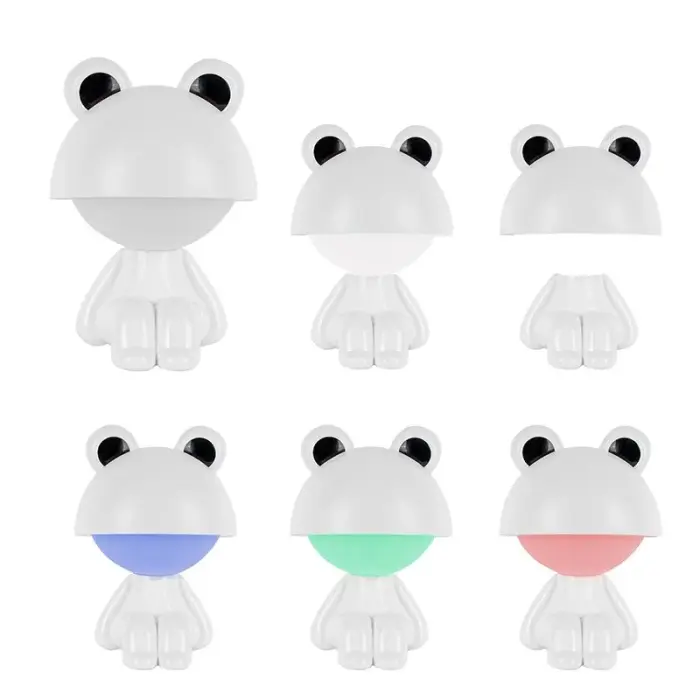 Светильник-ночник LED с аккумулятором Cute Froggy, белый