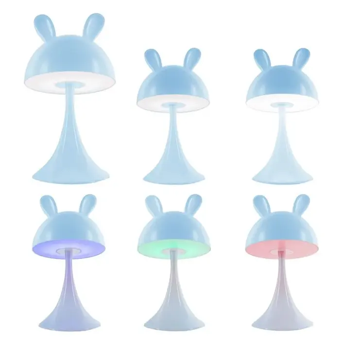 Светильник-ночник LED с аккумулятором Simple Bunny, голубой