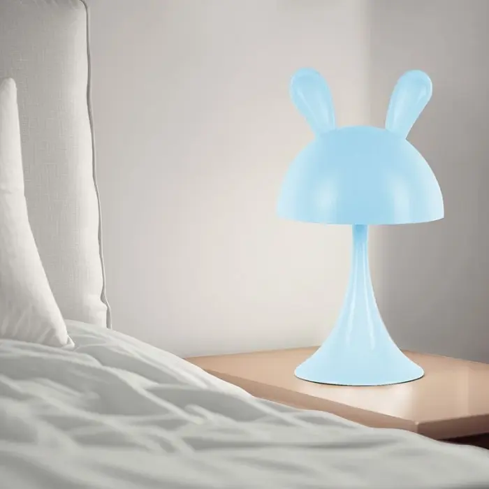 Светильник-ночник LED с аккумулятором Simple Bunny, голубой