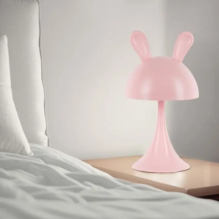 Светильник-ночник LED с аккумулятором Simple Bunny, розовый