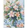 АЛМАЗНА МОЗАЇКА "КВІТКОВА ПОЕМА" 30х40 см