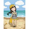 Картина за номерами "Beach Belle Santoro Gorjuss Collection" 30х40 см