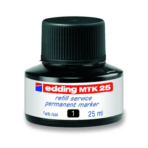 Чорнило для заправки Permanent e-MTK25 чорне