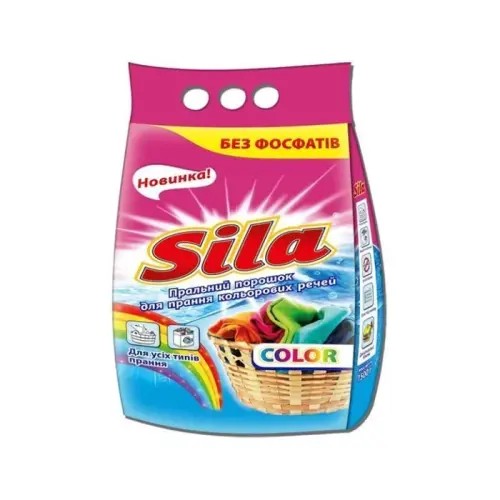 Sila пральний порошок 1,5кг Color