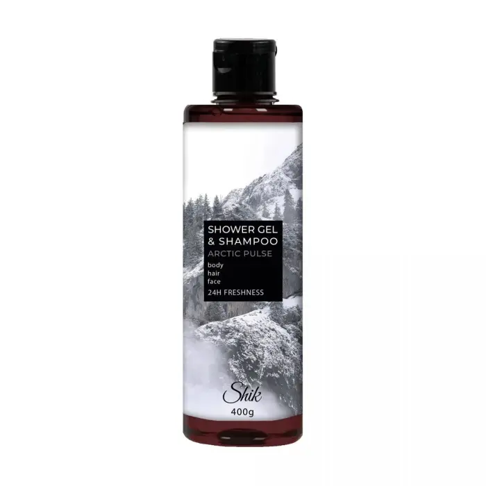 Гель-шампунь "Shik" 400г Men Arctic Pulse