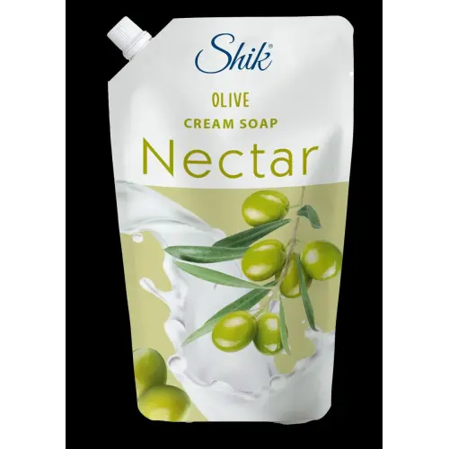 Рідке крем-мило "Shik Nectar" дой-пак 900мл оливкове