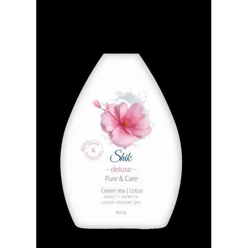 Гель для душу "Shik" 900г Deluxe Зелений чай та лотос