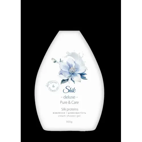 Гель для душу "Shik" 900г Deluxe Протеїни шовку