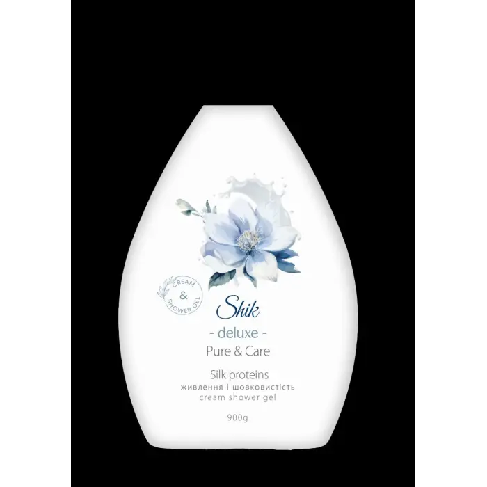 Гель для душу "Shik" 900г Deluxe Протеїни шовку